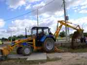 Tractor Belarus-Excavator-2